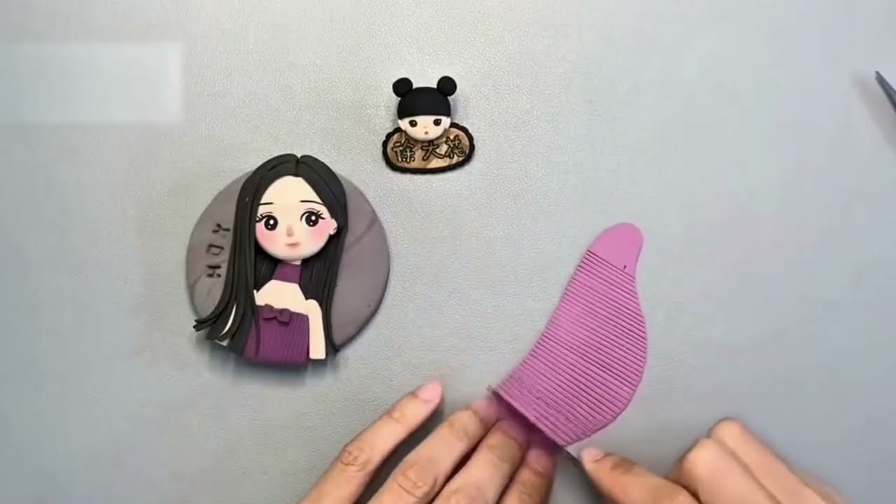Full Process: How I Made This Viral Clay Doll! 😱 (4.5M Views)