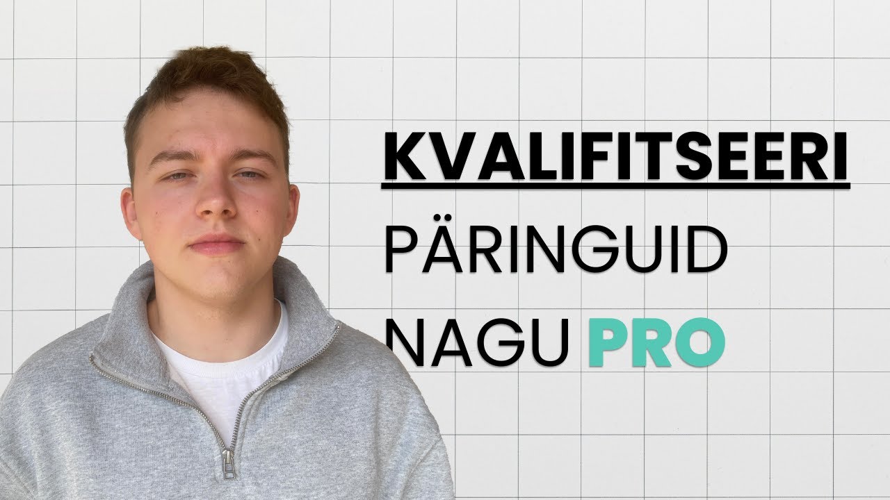 ma säästsin 10h+ nädalas selle lihtsa päringute kvalifitseerimise meetodiga