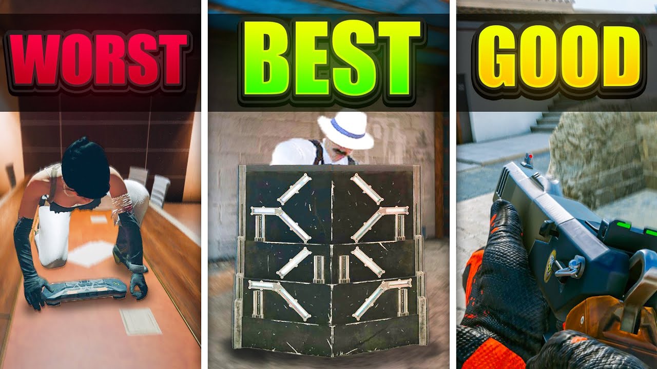 Ranking EVERY Secondary Gadget From WORST To BEST (2024)
