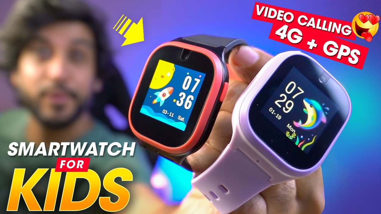 Best *SMARTWATCH FOR KIDS* with GPS Tracking, 4G Video Calling⚡️ Noise Scout Kids Smartwatch Review!
