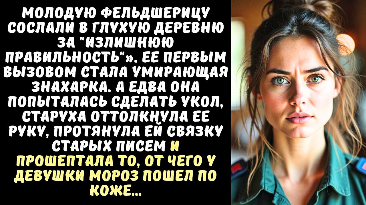 Молодой ФЕЛЬДШЕР приехала спасать умирающую ЗНАХАРКУ, но та отказалась от укола и протянула ей...