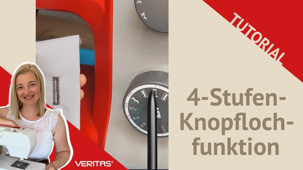 4 Stufen Knopfloch