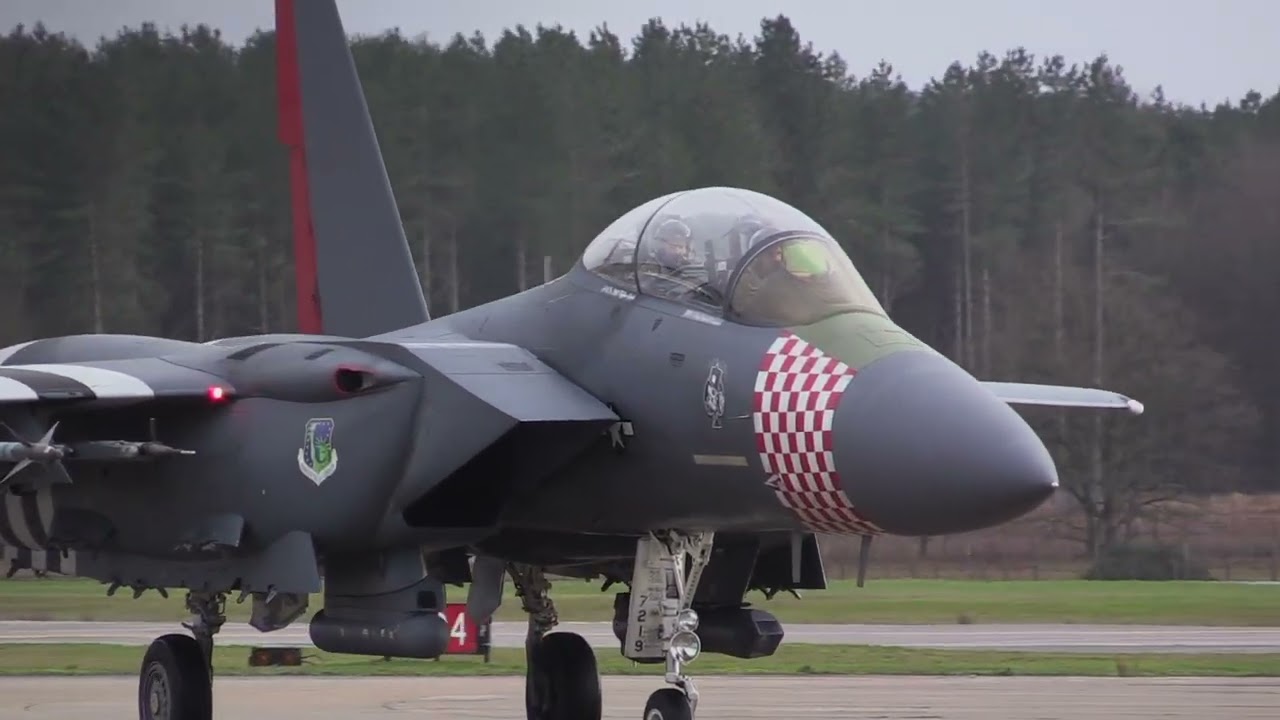 HERITAGE  LIVERY F-15's  75TH ANNIVERSARY D-DAY