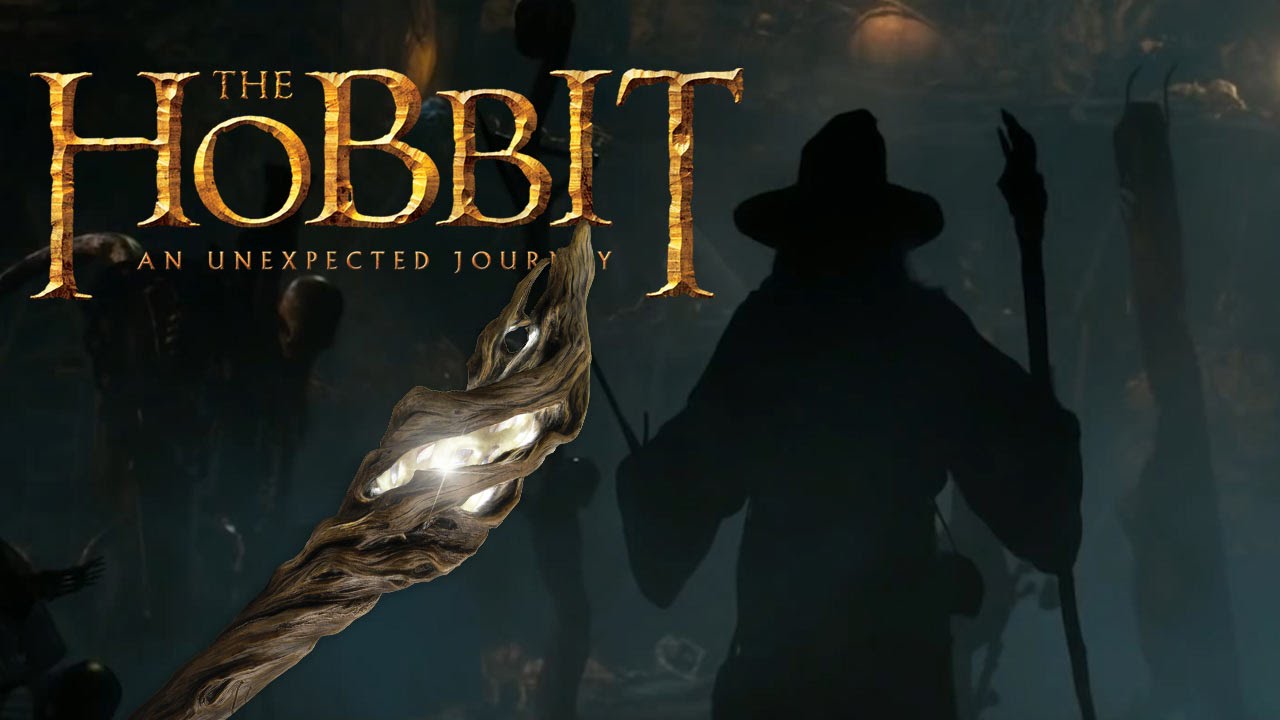 Illuminated Staff of the Wizard Gandalf