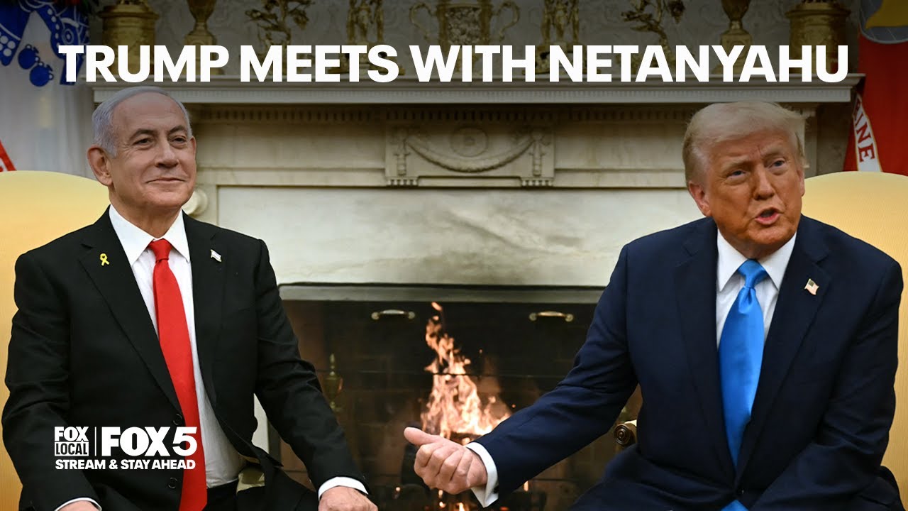 FULL VIDEO: President Donald Trump and Israel Prime Minister Benjamin Netanyahu meet at White House