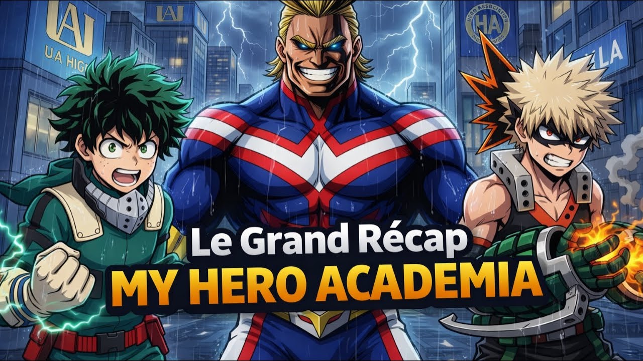 MY HERO ACADEMIA - L'Histoire Complète (Récap Total)