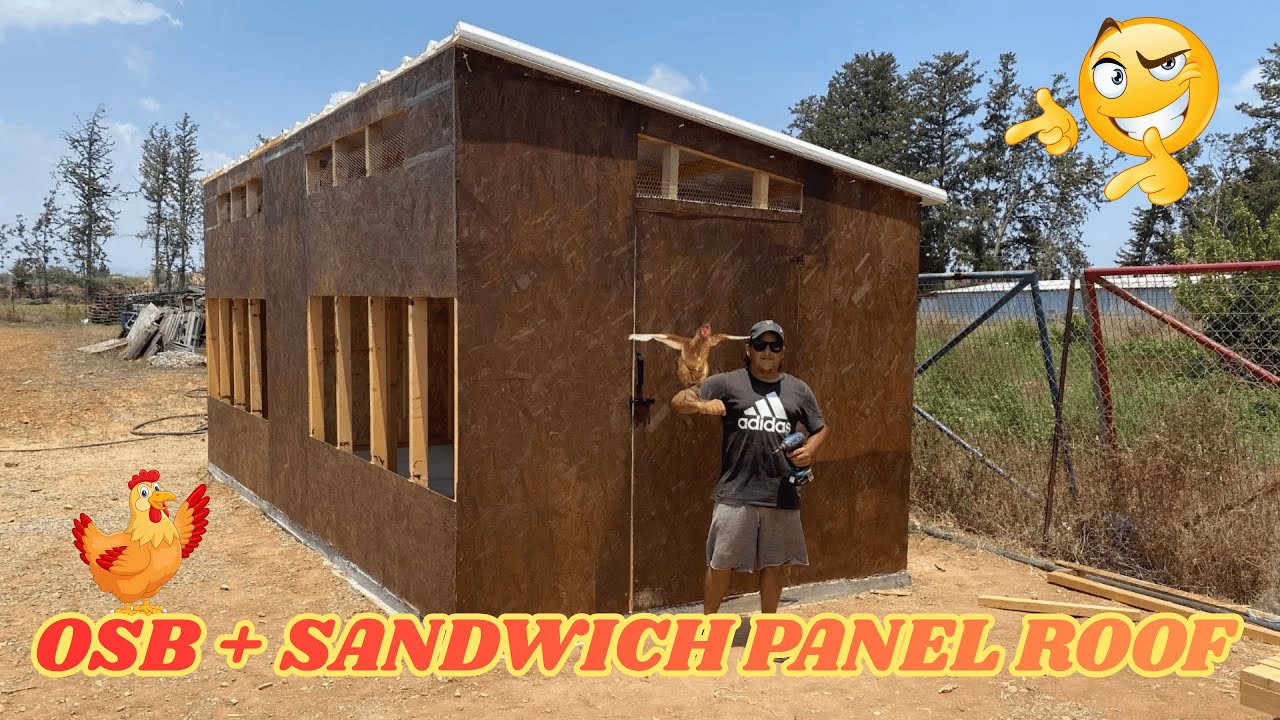 &Nu;&tau;ύ&nu;&omega; &tau;&omicron; &Upsilon;&pi;&epsilon;&rho;&pi;&omicron;&lambda;&upsilon;&tau;&epsilon;&lambda;έ&sigmaf; &Kappa;&omicron;&tau;έ&tau;&sigma;&iota; &mu;&epsilon; OSB & Sandwich Panel 🐔 + &Epsilon;&xi;&alpha;&epsilon;&rho;&iota;&sigma;&mu;ό&sigmaf; & &Theta;&epsilon;&rho;&mu;&omicron;&mu;ό&nu;&omega;&sigma;&eta;  Farm Project #3
