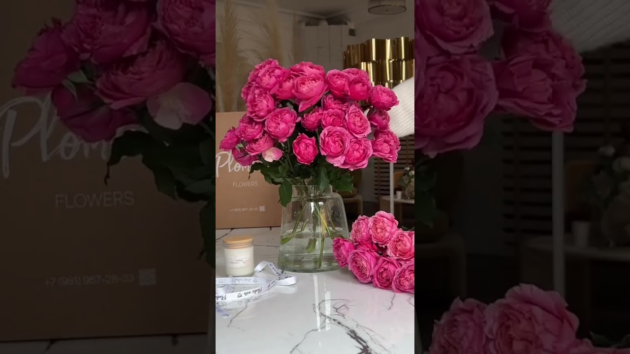 Các bước cắm hoa hồng vào lọ!