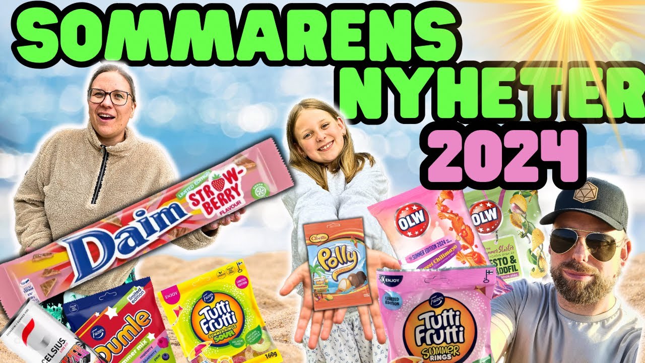 SOMMAR NYHETER 2024 - Snacks Och Godis