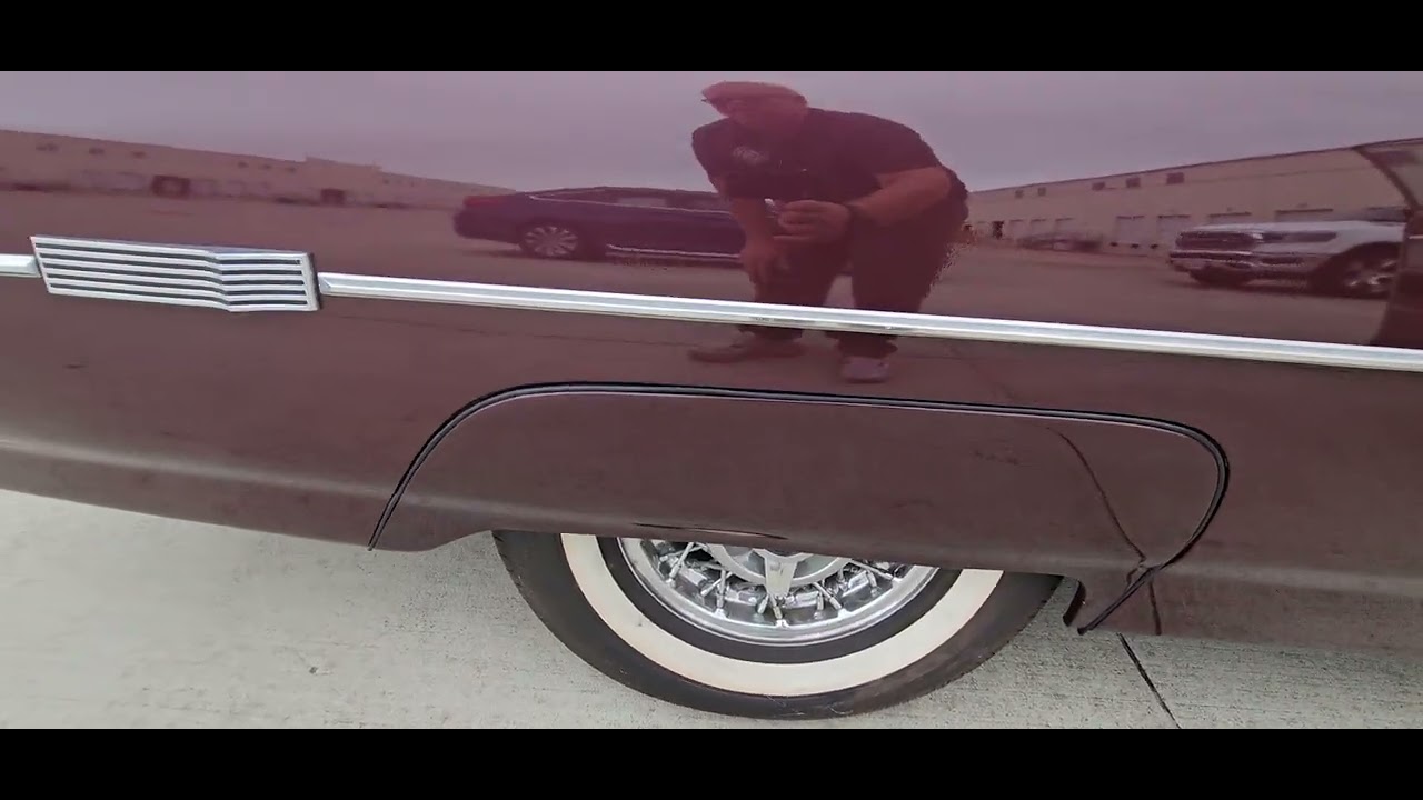 1962 Ford Thunderbird used vehicle pre-purchase inspection