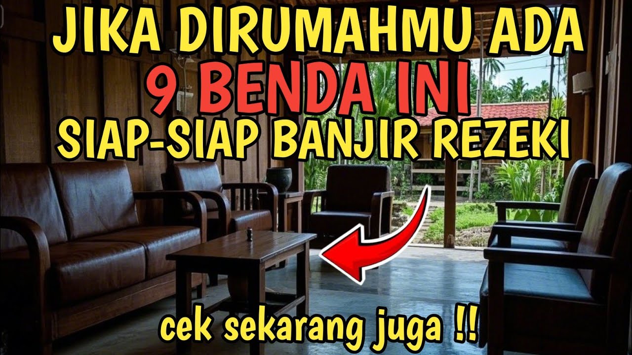 9 Benda di Rumah yang Disukai Malaikat Pembawa Rezeki