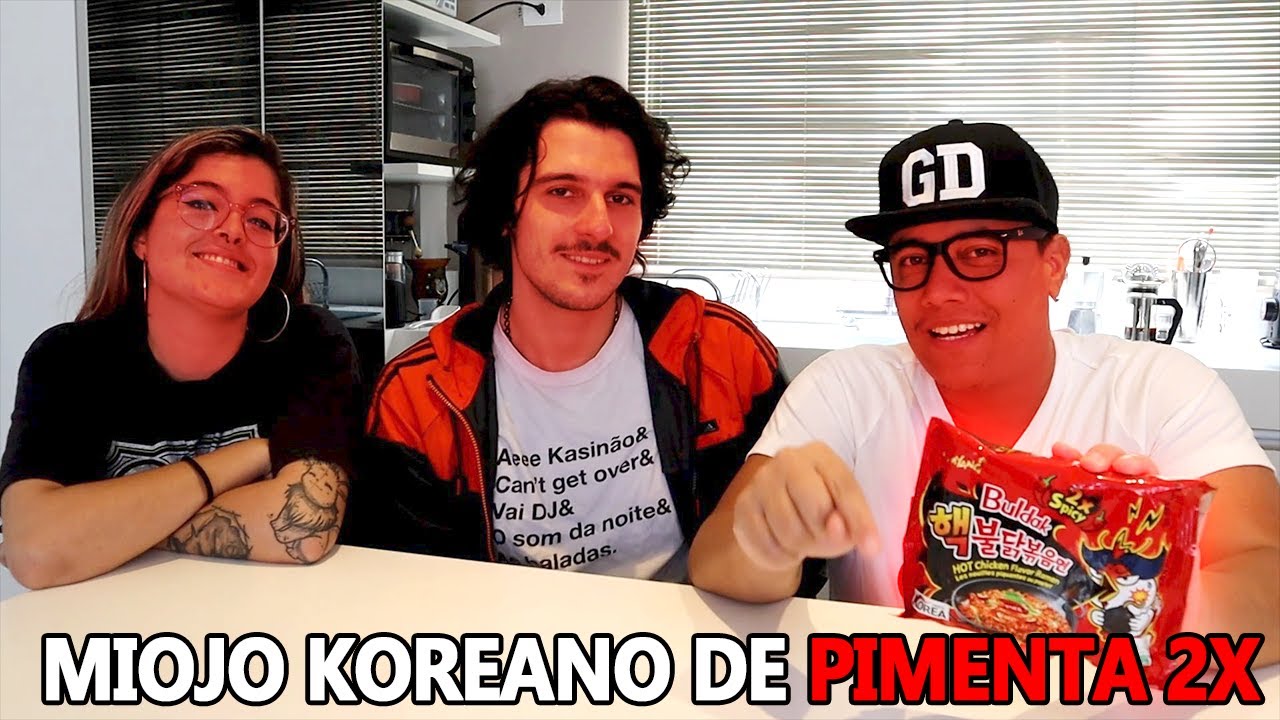 Experimentamos O MIOJO COREANO mais APIMENTADO do MUNDO