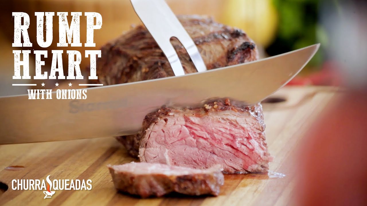 Rump Heart Barbecue with Onions I Churrasqueadas