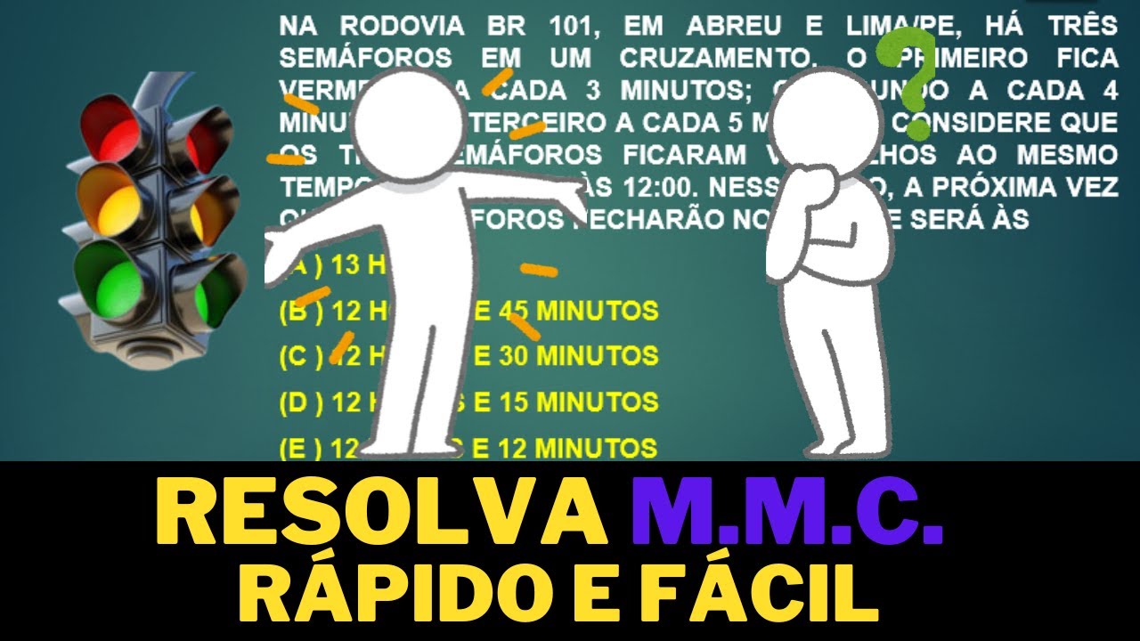 Como resolver MMC em menos de 5 minutos