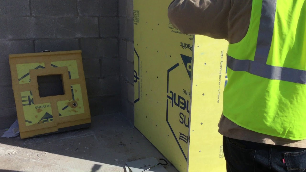 Dens Element wall Mock Up @ Brentwood ES