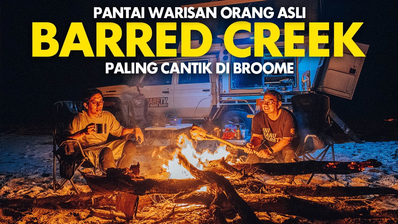 Pantai Warisan Orang Asli Paling Cantik di Broome - Barred Creek! | Ep 4 Travelog Broome