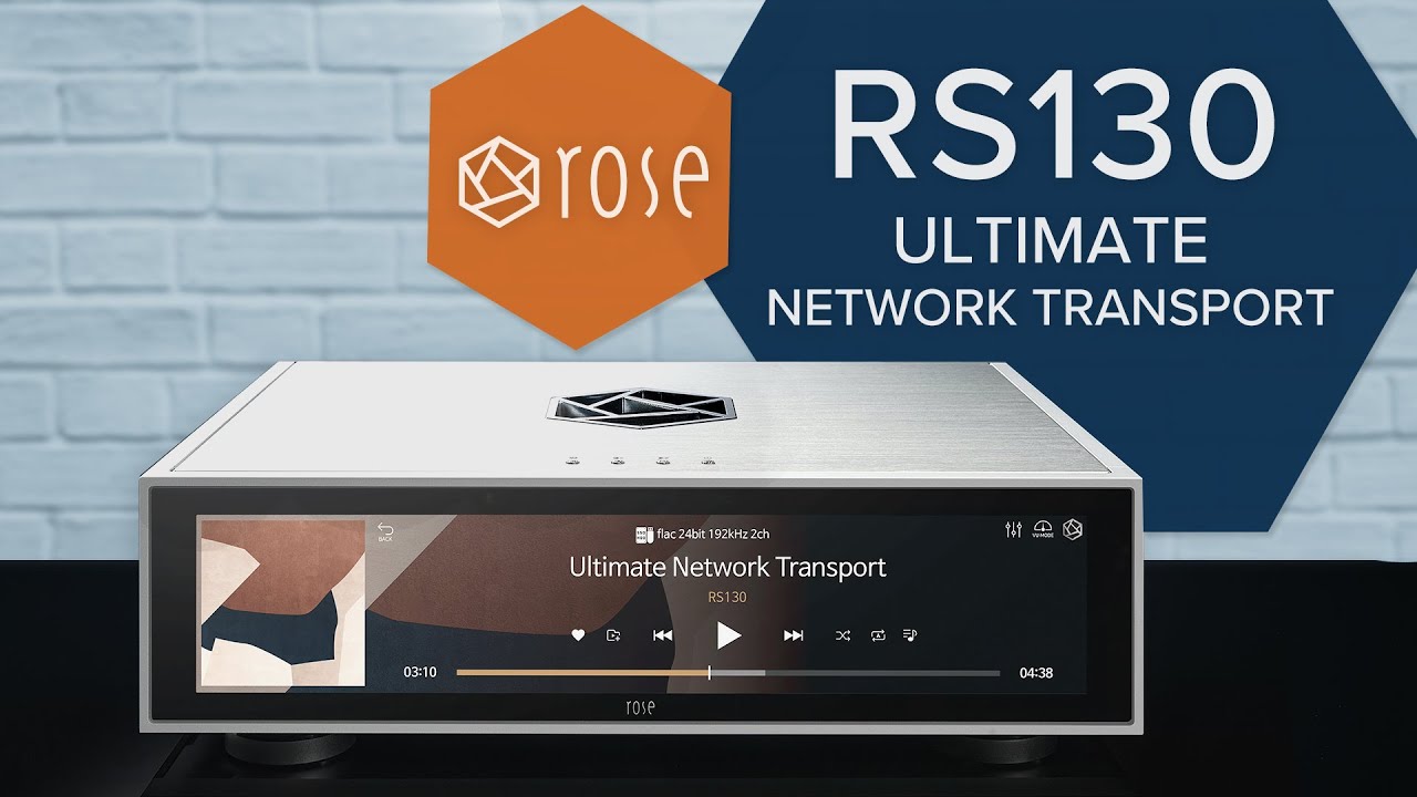 Откройте для себя HiFi Rose RS130 — лучший сетевой транспорт