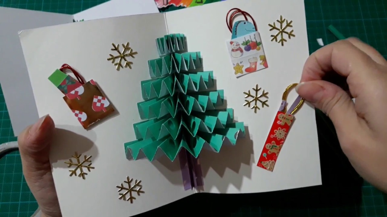Biglietto albero pop up -🎄 - Xmas tree