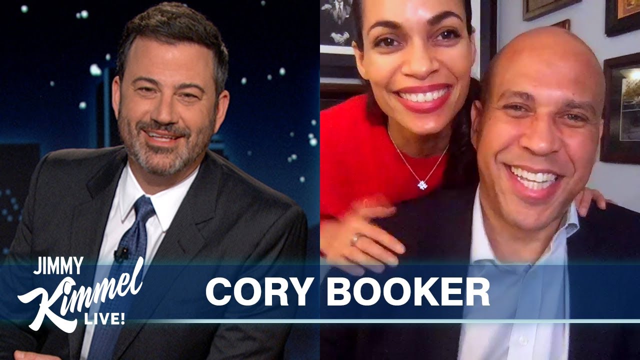 Cory Booker on Winning the Election, Trump Insulting Him & Girlfriend Rosario Dawson