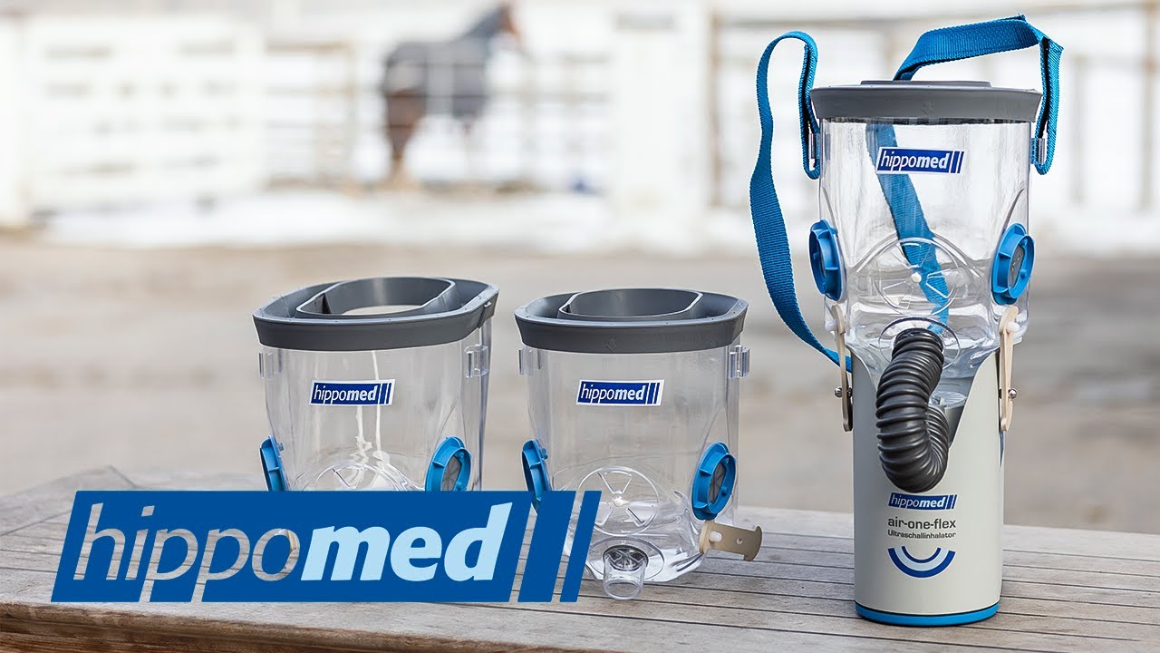 Akku-Ultraschall-Inhalator für Pferde - Hippomed AirOne Flex (#3211804)