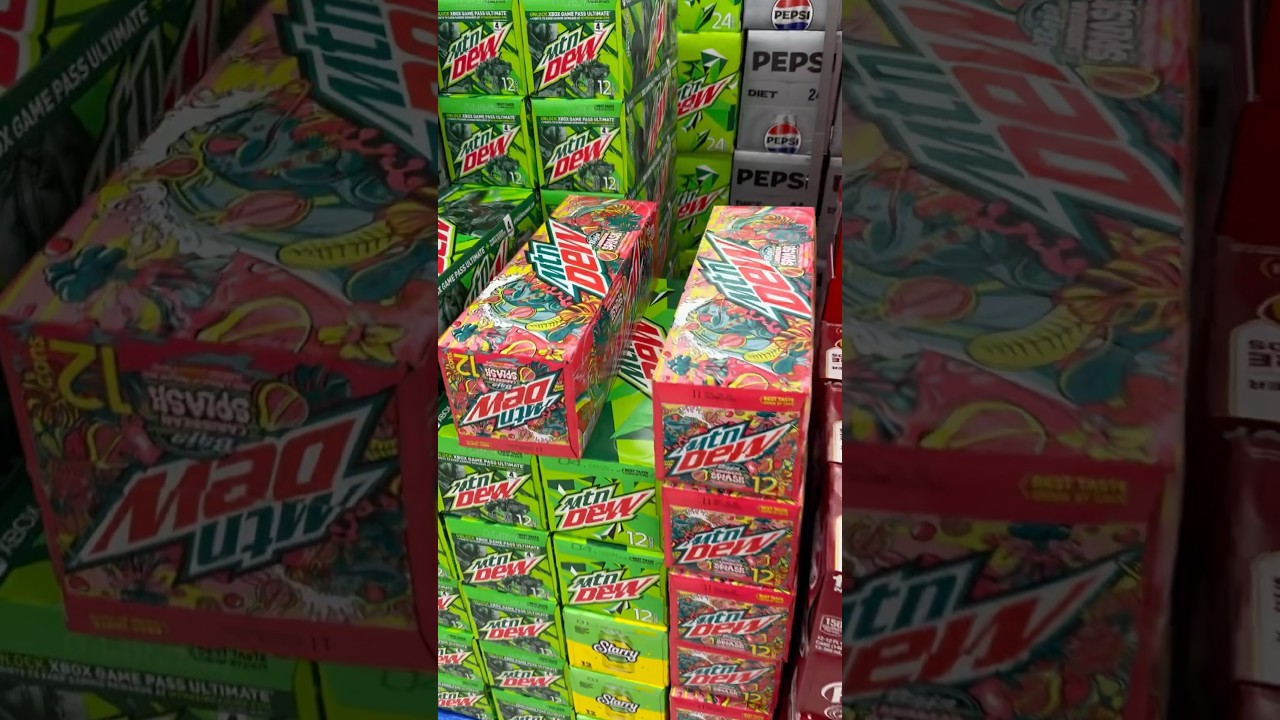 The Hunt for New MTN Dew Game Fuel Citrus Cherry and Mystic Punch