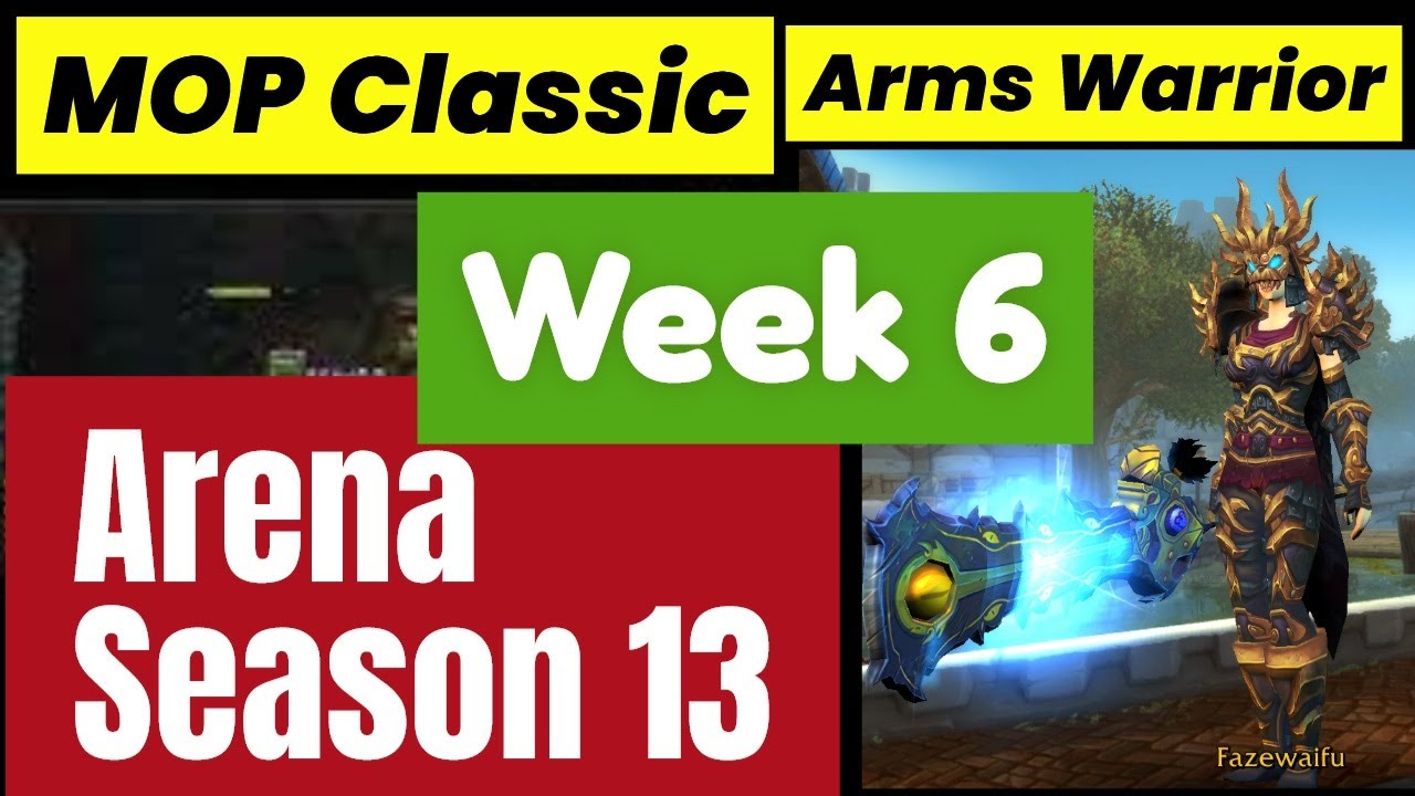 01-13-2026 Arms Warrior Arena MOP Classic Week 6