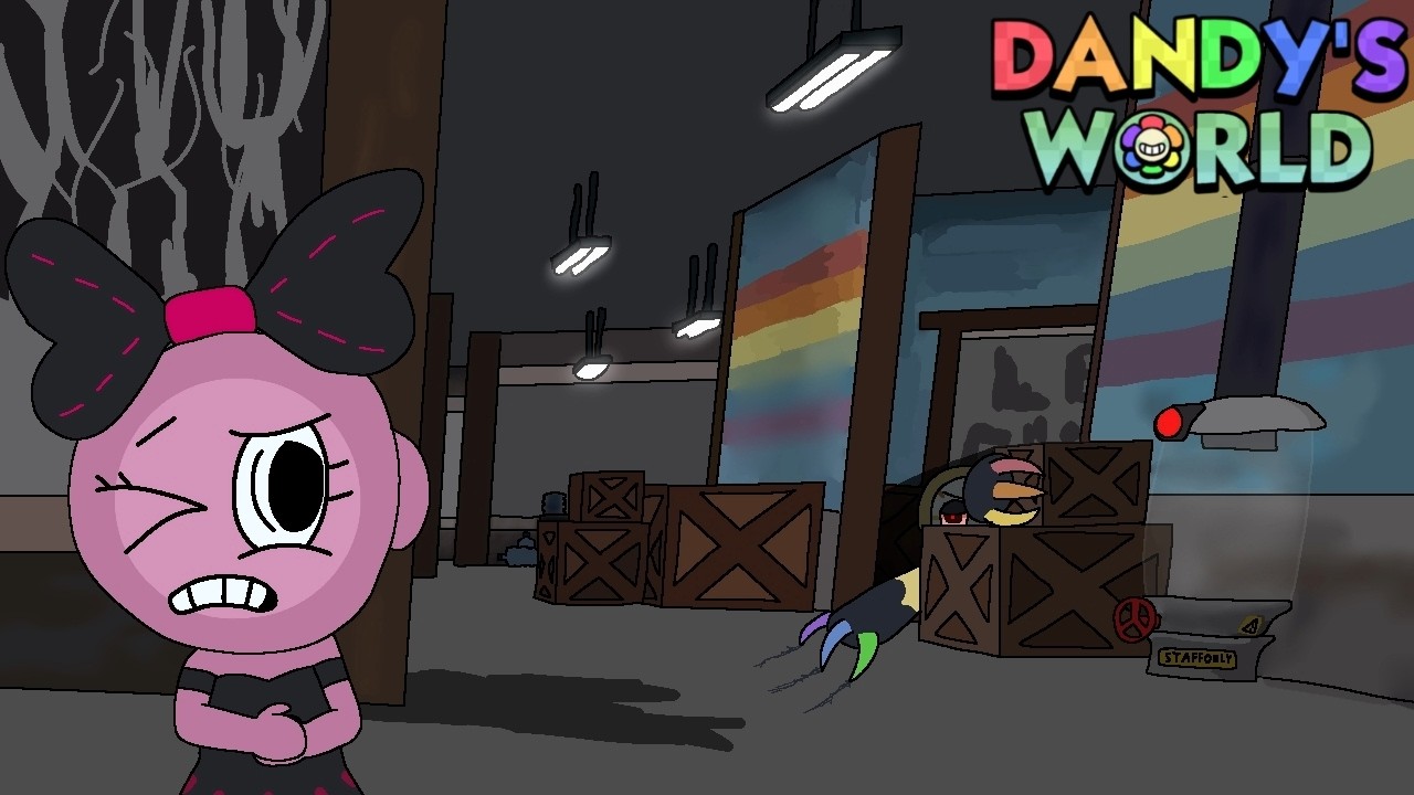 DYLE BOSSFIGHT SOLO FIRST TRY AS...POPPY???(Dandy's World Dyle Floor Encounter)