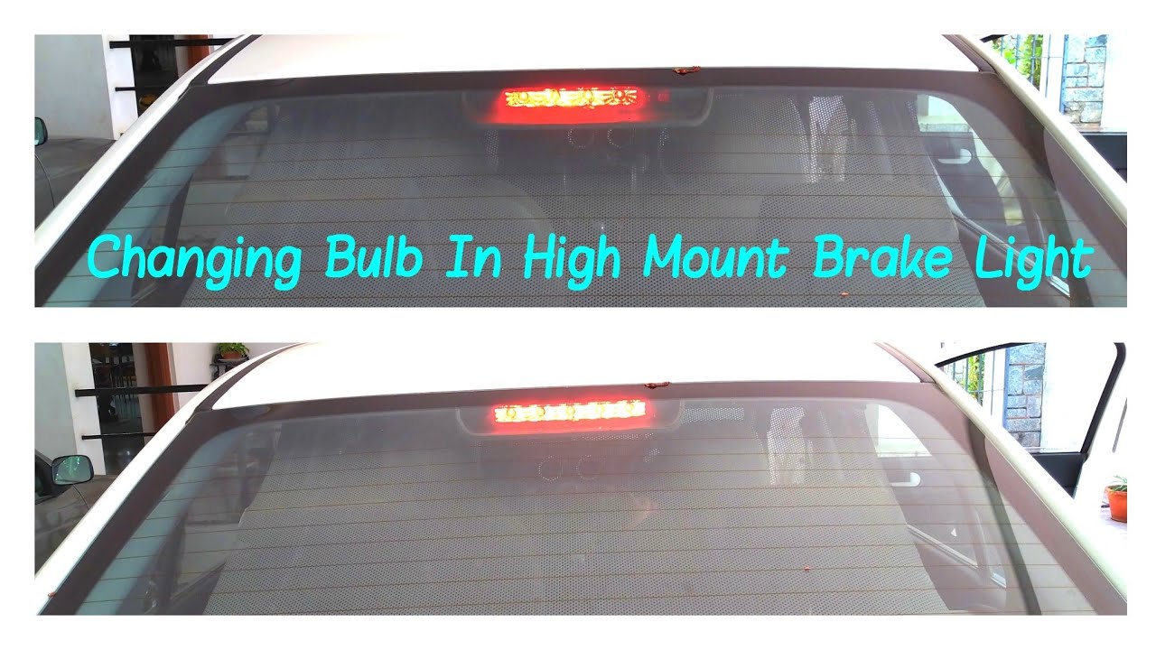 Ford Fiesta | Changing The Bulb In High Mount Brake Light | Third Brake Light | DIY | vishalsvlog