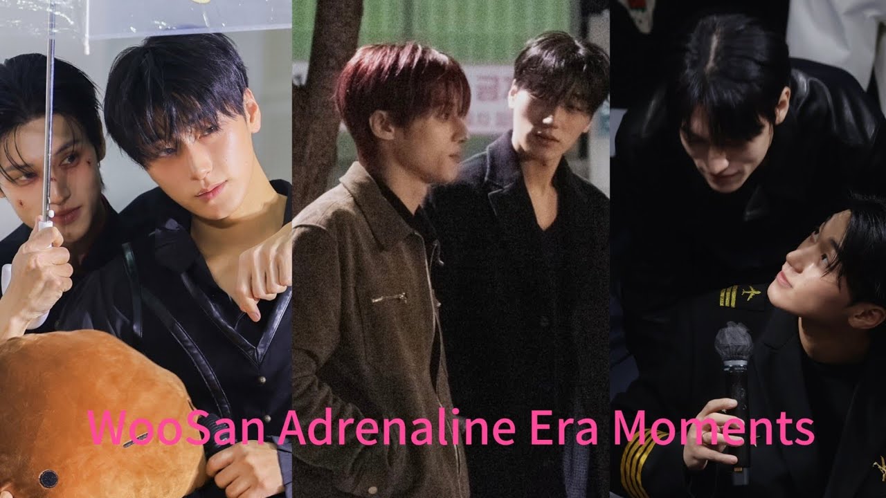WOOSAN Adrenaline Era tiktoks compilation for my fellow rain ☔
