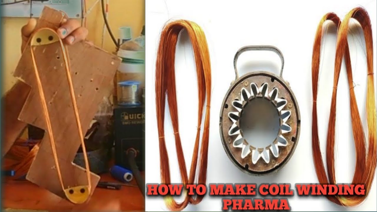 How to make handmade motor coil winding pharma