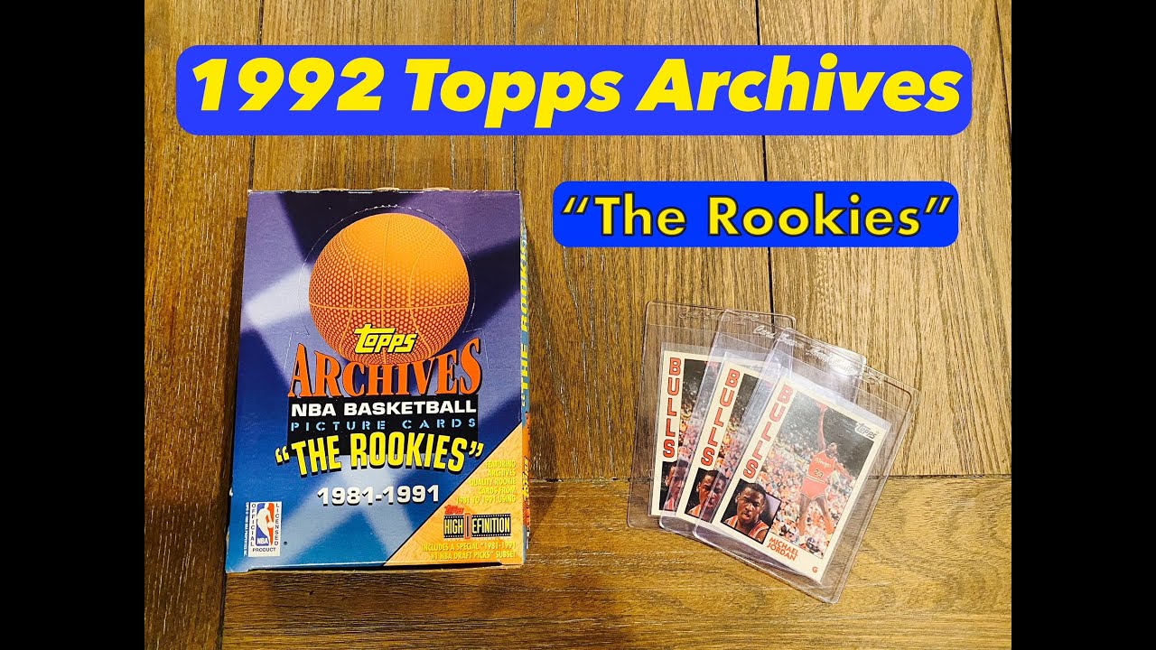 1992 Topps Archives Basketball Box Break. Hunting Michael Jordans...!