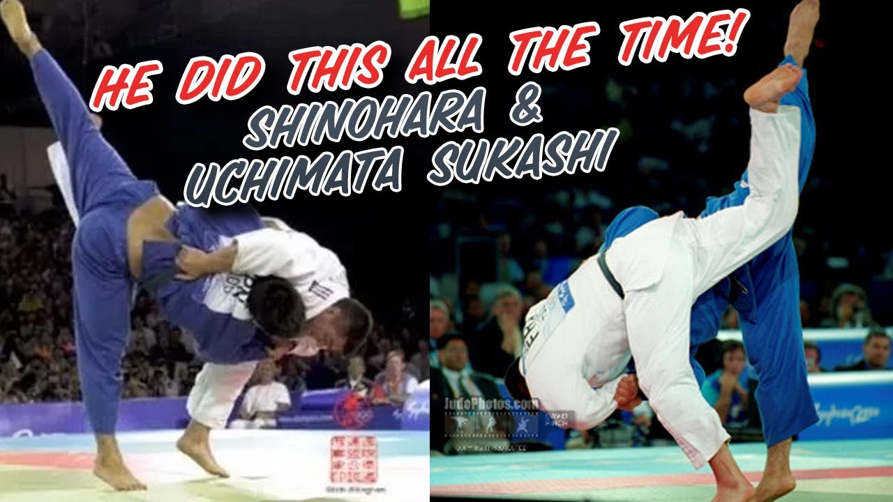 SHINOHARA did Uchimata Sukashi ALL THE TIME!!!