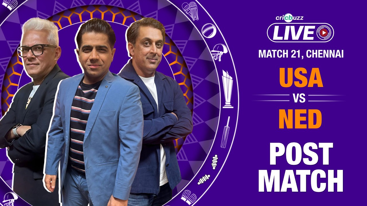 Cricbuzz Live: USA beat Netherlands by 93 runs; Harmeet picks 4-fer; What happens to Group A?