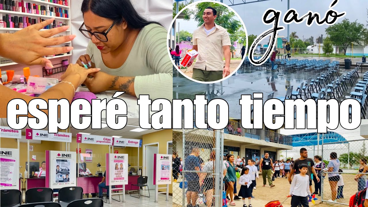 PONIÉNDOME MÁS BELLA💅🏼💇🏻‍♀️PASARON AÑOS PARA ESTO💐ÉL GANÓ🎁FUI POR MI INE🪪