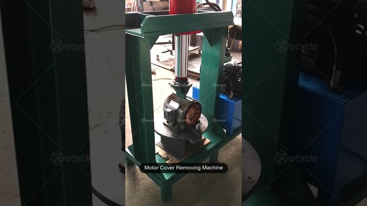 Electric Motor Stator Cutter Copper Winding Motors Recycling Machine