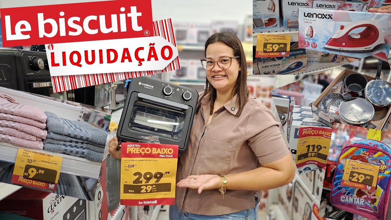 A MAIOR LIQUIDAÇÃO DA LE BISCUIT - AV. BOA VISTA !  UTILIDADES DO LAR,  MATERIAL ESCOLAR E ELETRO