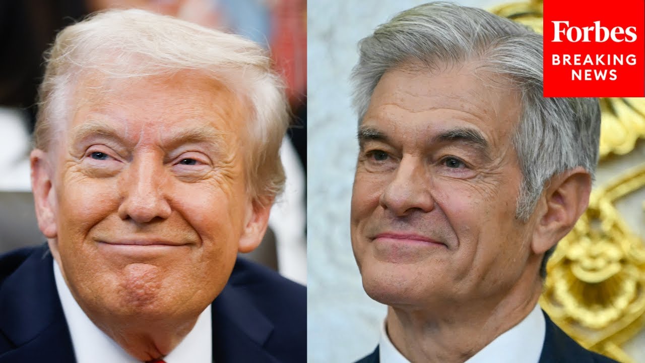 «Будет много детей Трампа»: доктор Оз хвалит Трампа за его соглашение о предоставлении статуса на...