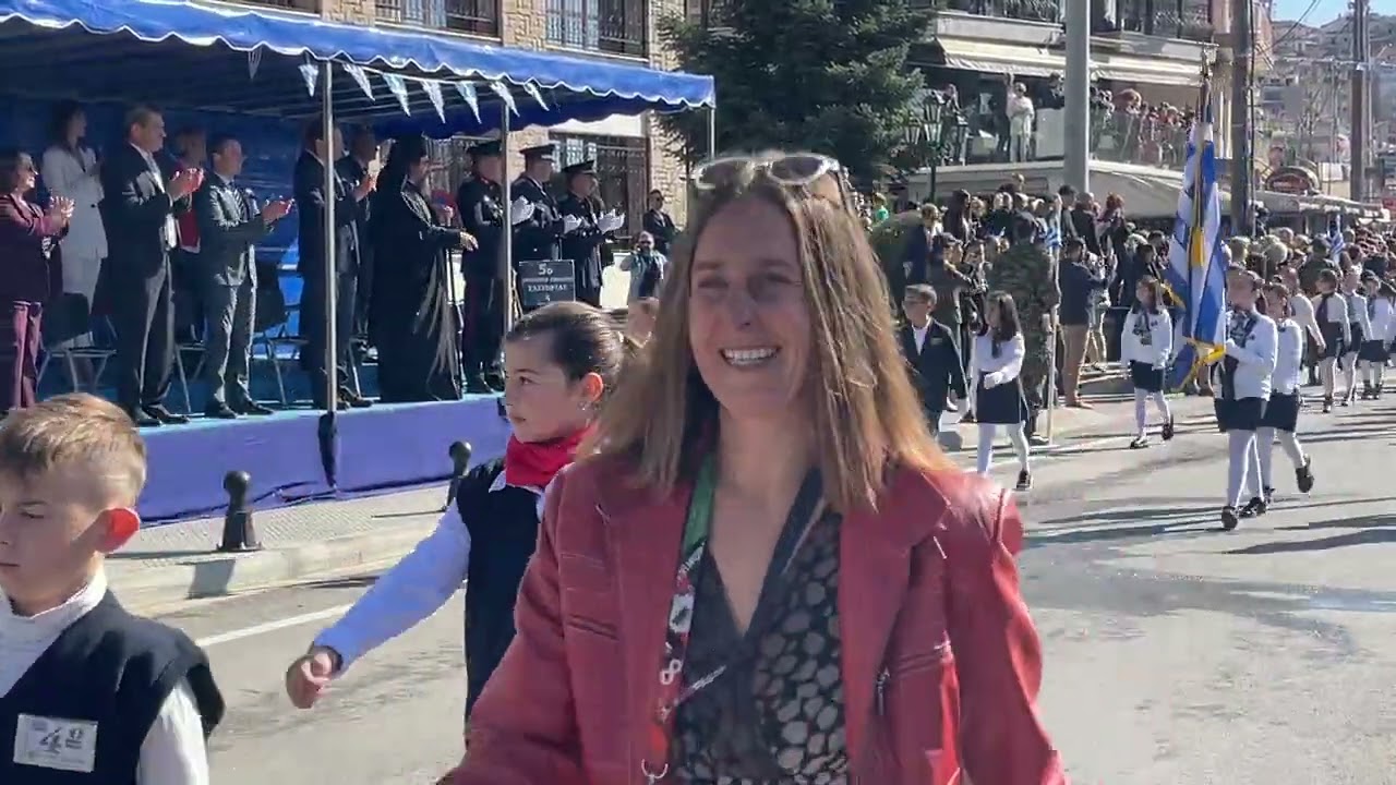 ΚΑΣΤΟΡΙΑ. Στρατιωτική και μαθητική παρέλαση , 28.10.2024
