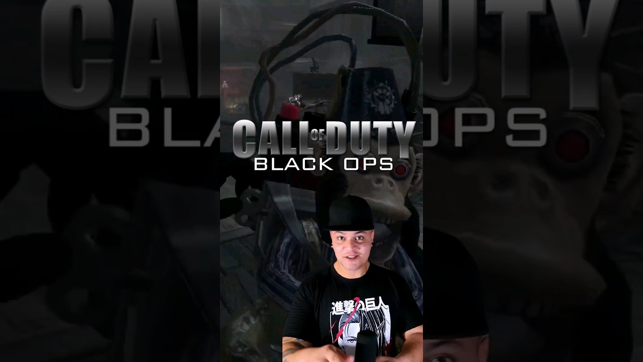 OS ZUMBIS DO COD BLACK OPS TEM COMPORTAMENTO REALISTA #shorts