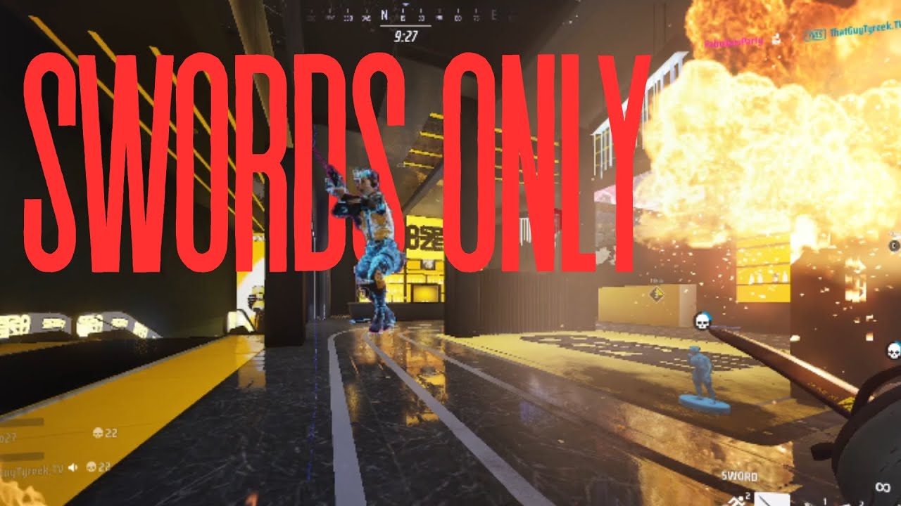 SWORDS ONLY in THE FINALS… and It Actually Worked (Kinda)