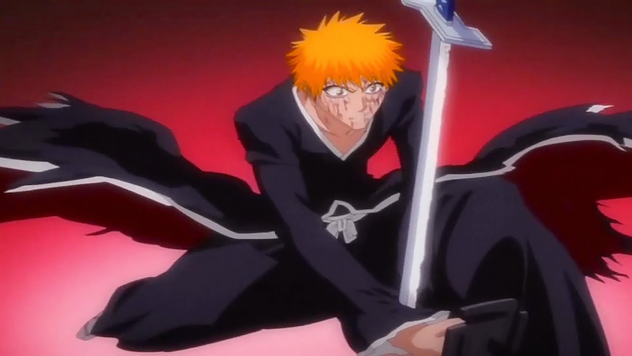 BLEACH「千年血戦篇」Rukia freezes Grimmjow before he prepares to shoot Cero at Ichigo
