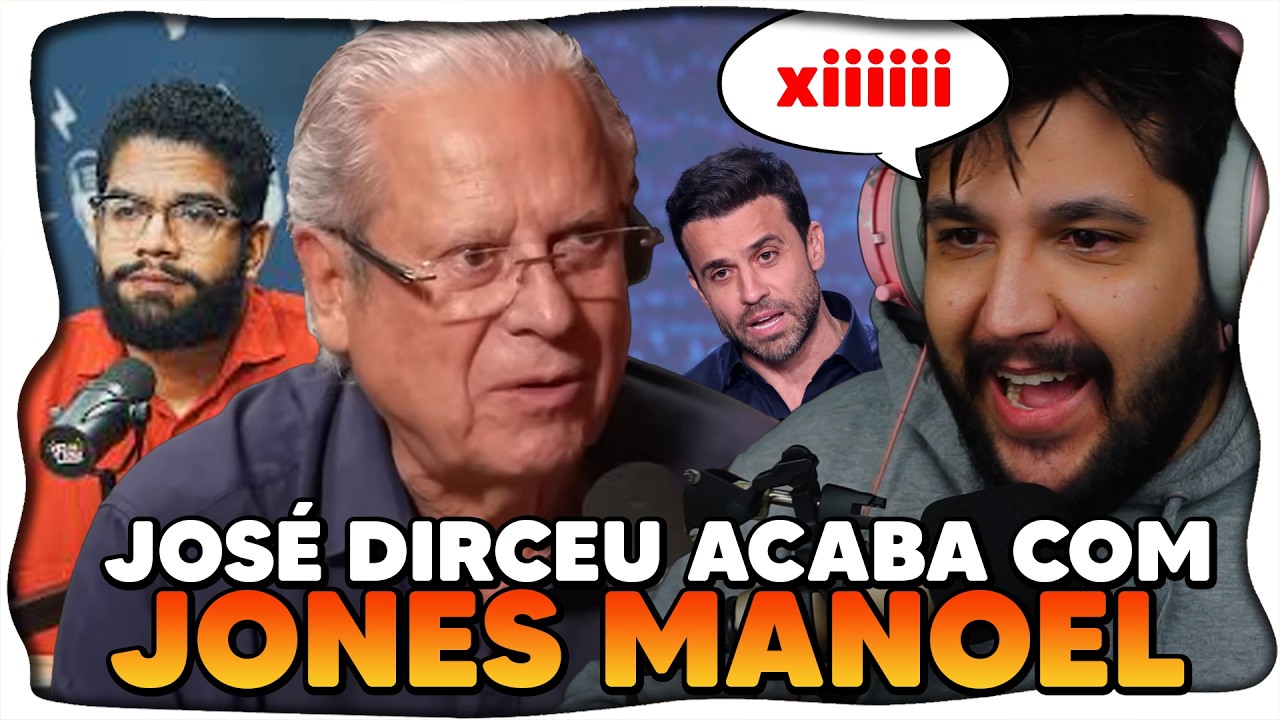José Dirceu FALA QUE JONES MANOEL é PIOR DO QUE O PABLO MARÇAL?