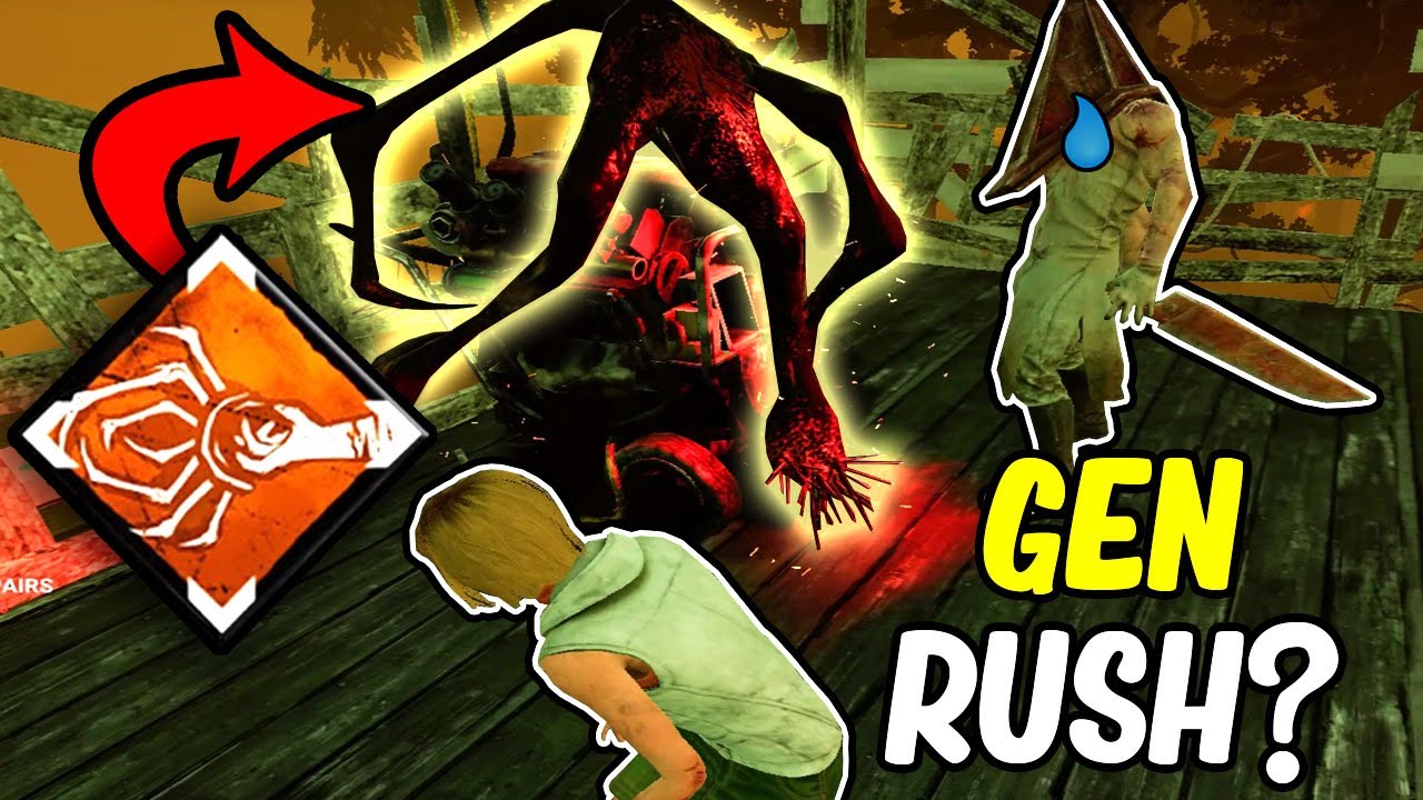 Gen Rushing With REPRESSED ALLIANCE (NEW PERK) - Dead by Daylight