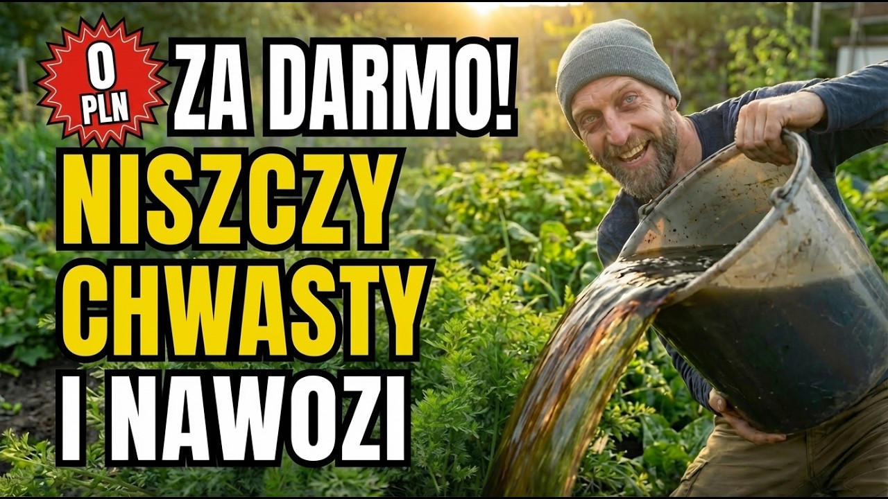 Ten Naw&oacute;z Kosztuje 0 zł i Niszczy Chwasty Jednocześnie &ndash; Gnoj&oacute;wka z Chwast&oacute;w!