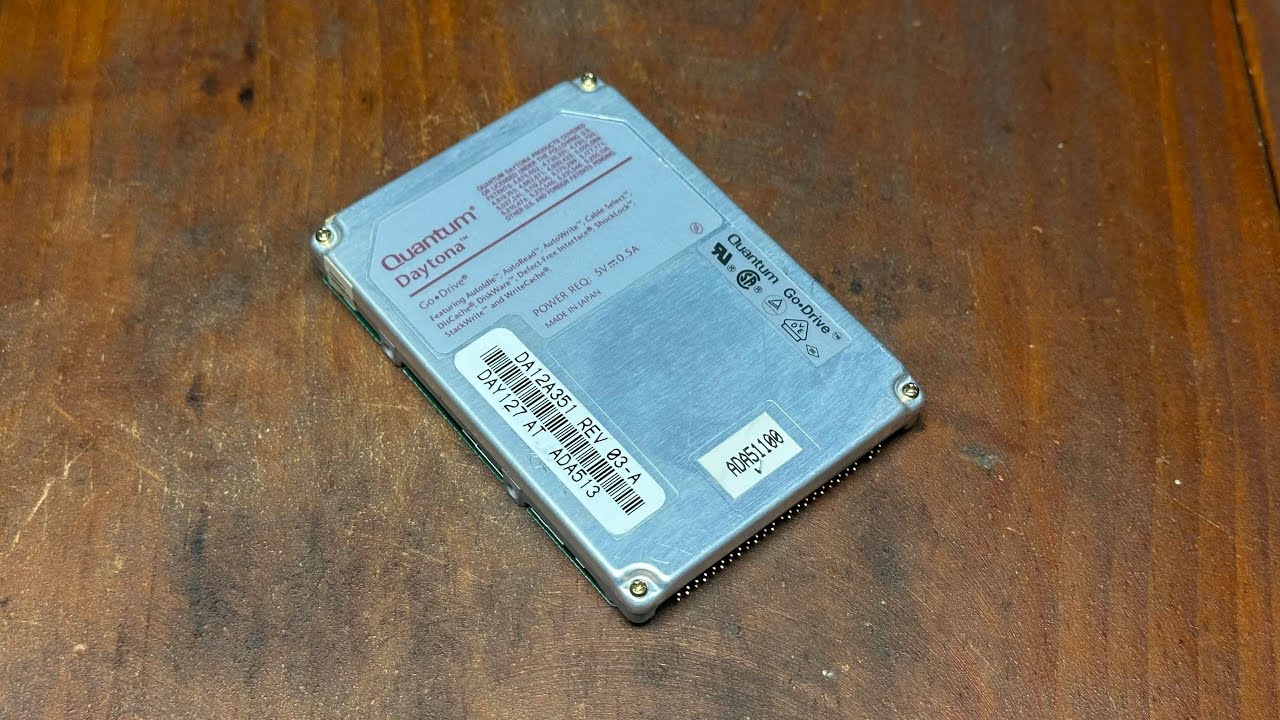 Quantum Daytona 127AT - Vintage Hard Drive Sounds