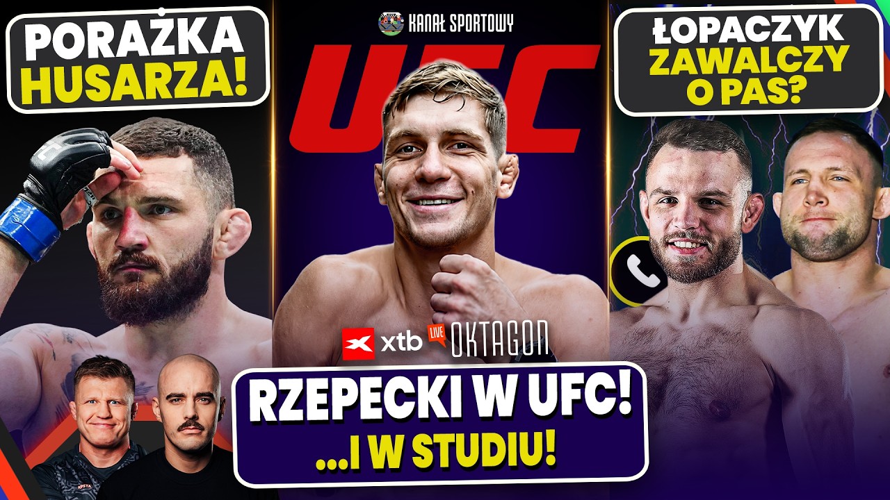 OKTAGON LIVE: RZEPECKI W UFC I W STUDIU! BARTOS KĄSA, BĘDZIE WALKA Z MASAEVEM? PORAŻKA OLEKSIEJCZUKA