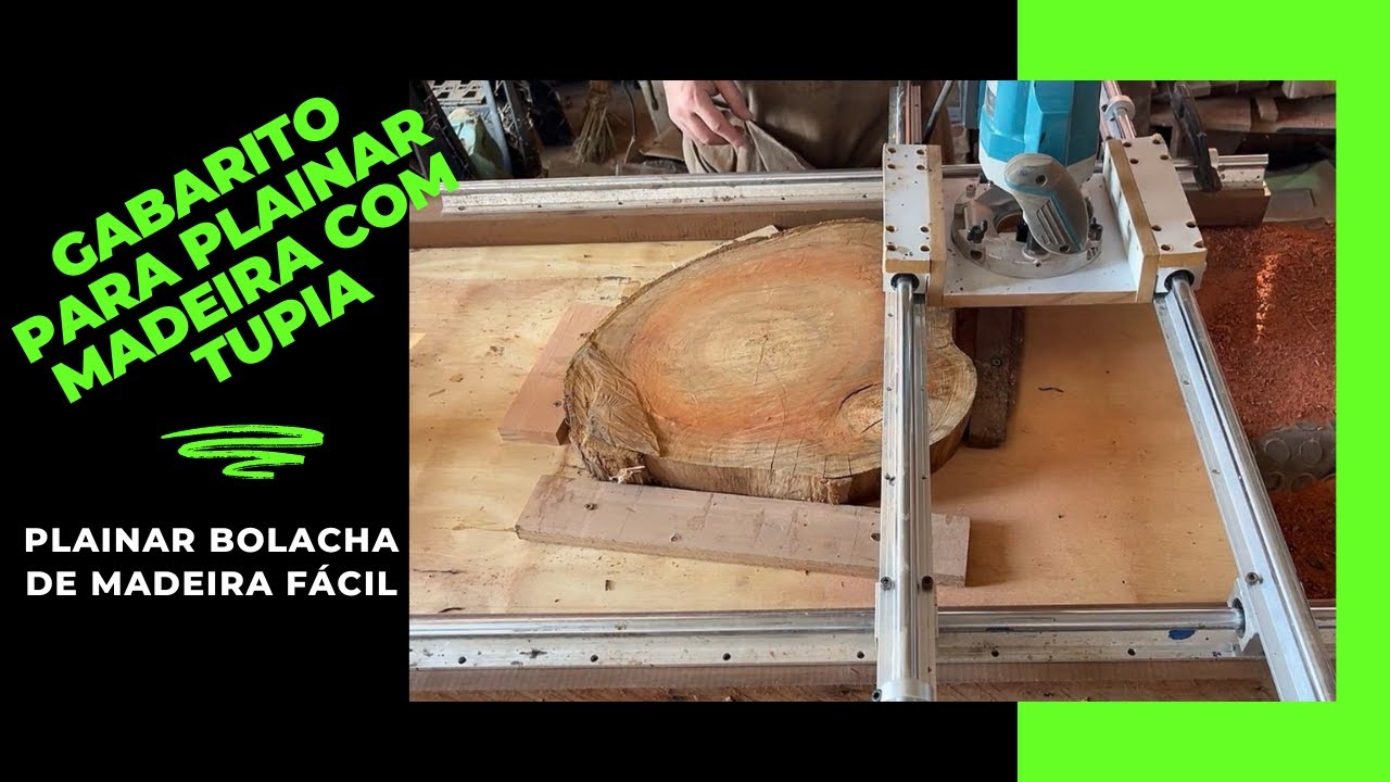 Gabarito de Como plainar madeira, bolachas de madeira, tábua de corte com tupia