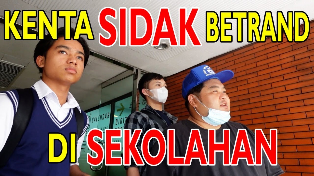 JEMPUT BETRAND KE SEKOLAH‼️KENTA MALAH IKUT BELAJAR‼️