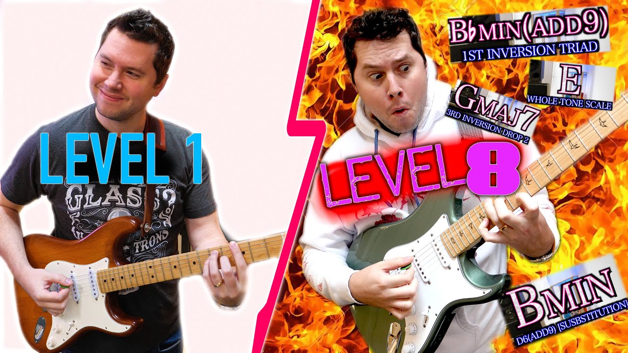 The 8 Levels of Little Wing (Beginner to J A Z Z)