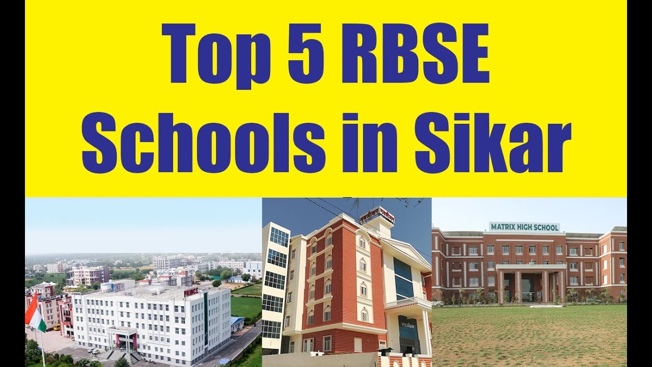 List of top 5 RBSE schools in Sikar, Rajasthan #school #sikar